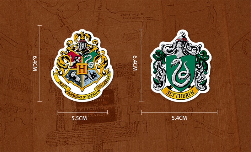 Cartoon Harry Potter Stickers Set